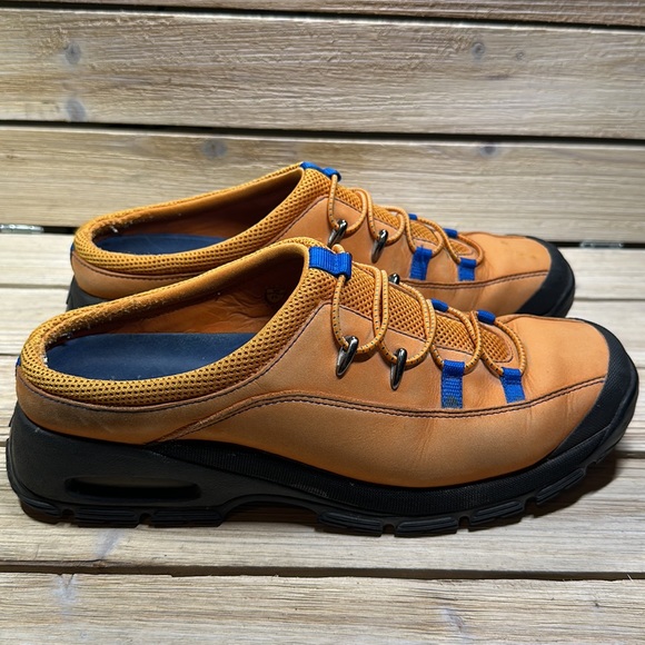 Cole Haan Orange Suede Slip Ons Size 10B - Picture 4 of 12